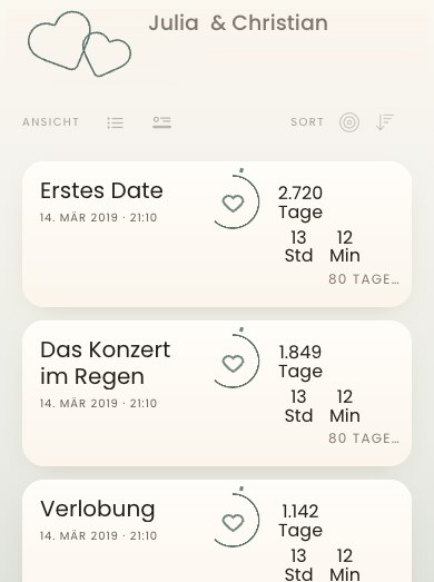 Die App in der Fassung Dawn